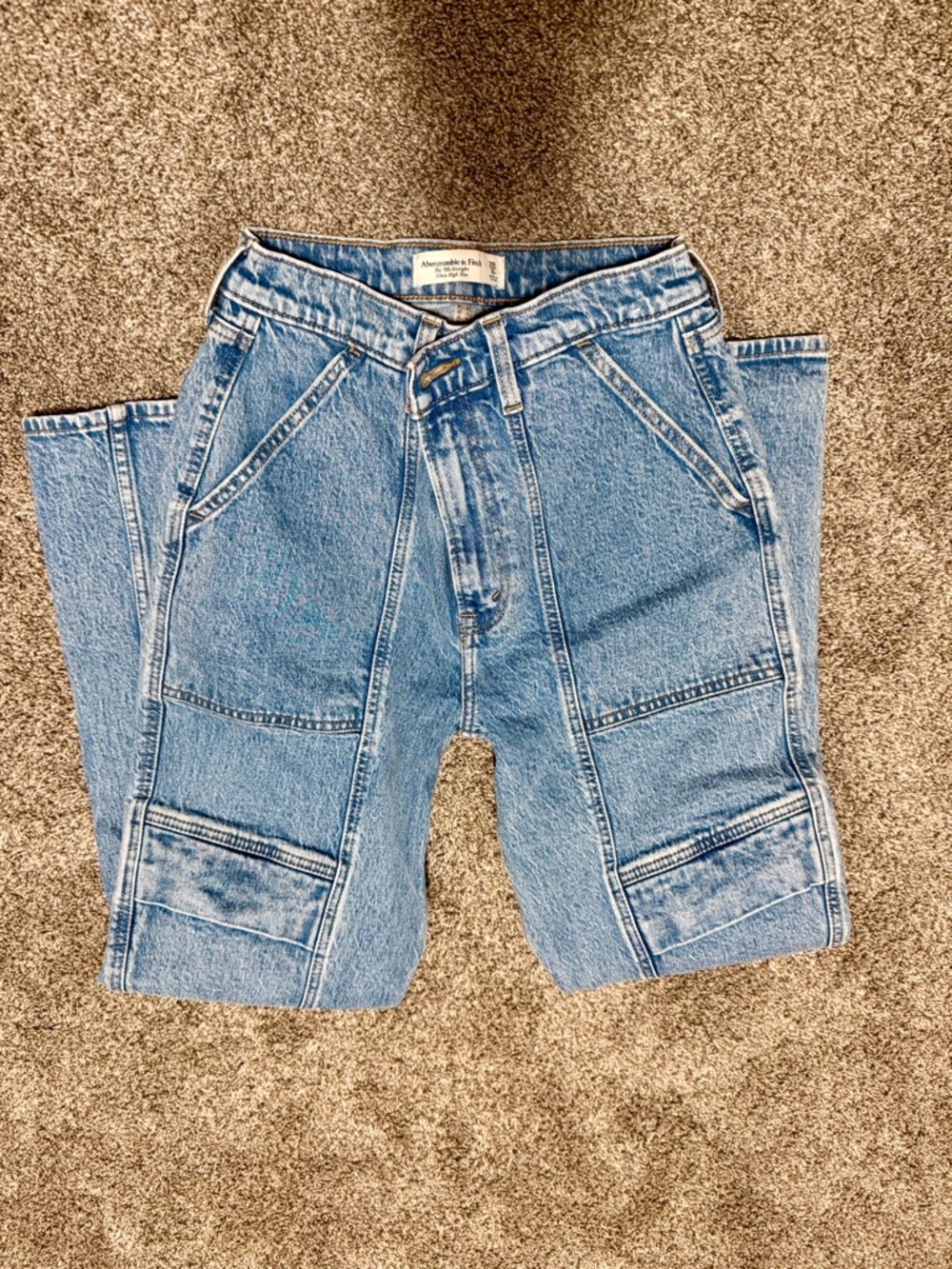 Abercrombie & Fitch Light Blue High-Rise Women’s Jeans